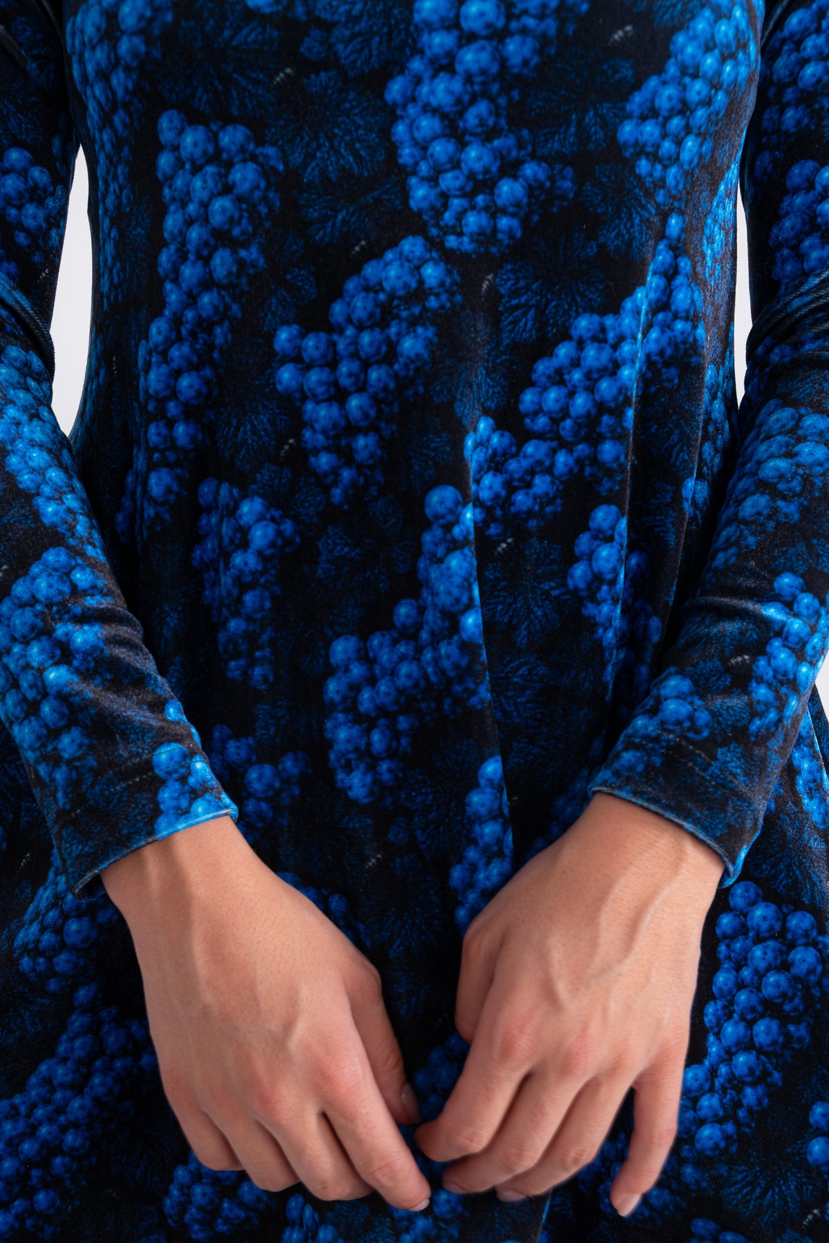 MALBEC VELVET DRESS