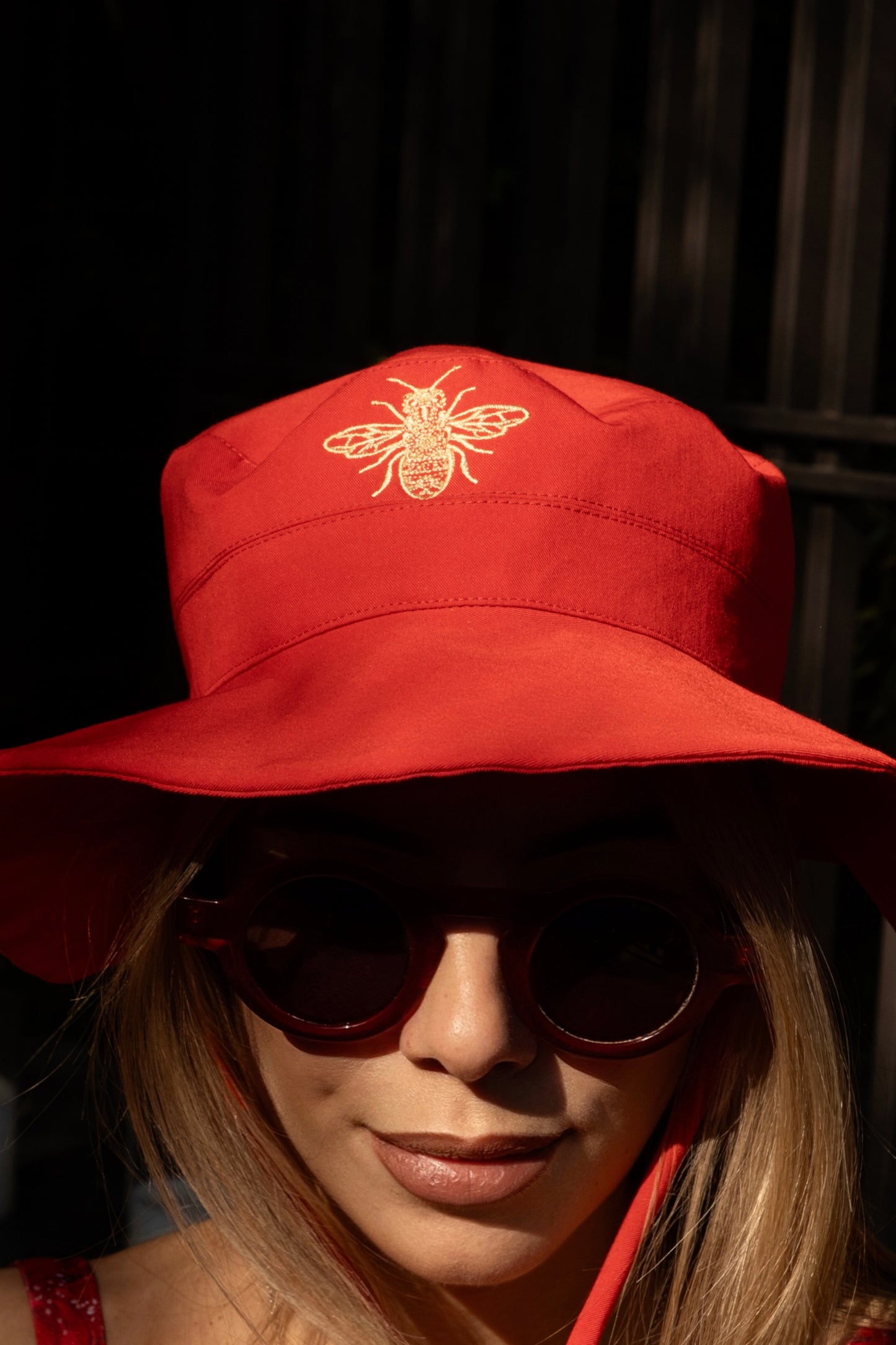 BEE RED HAT