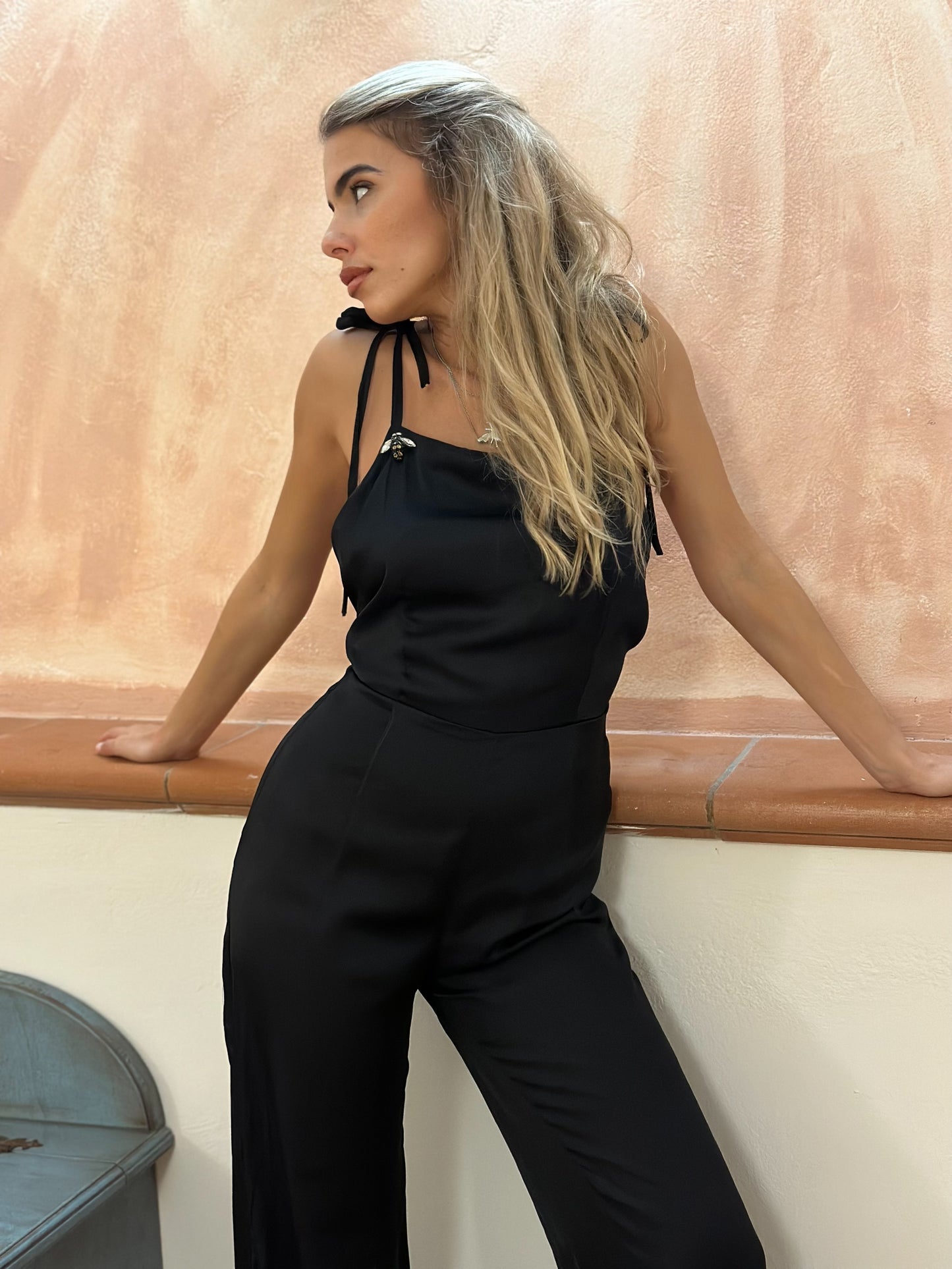 BLACK BEE JUMPSUIT