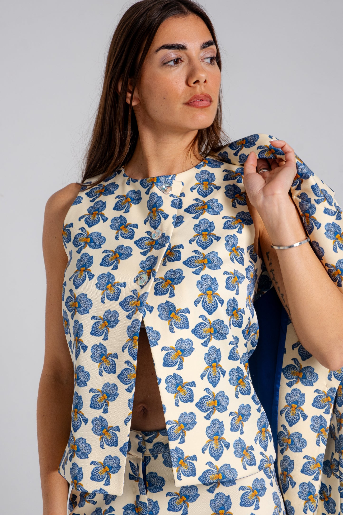 ORCHIDEA CUT-OUT PANTS