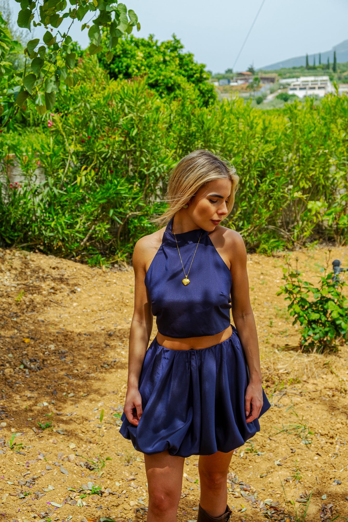 AEGEAN BALLOON SKIRT