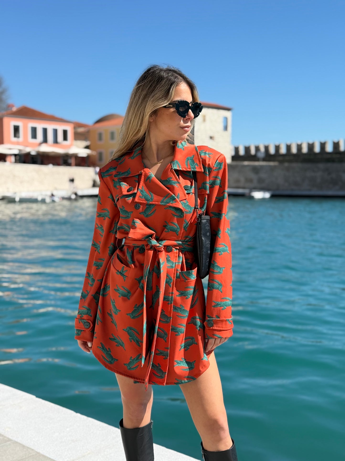 CROCO PLAYSUIT