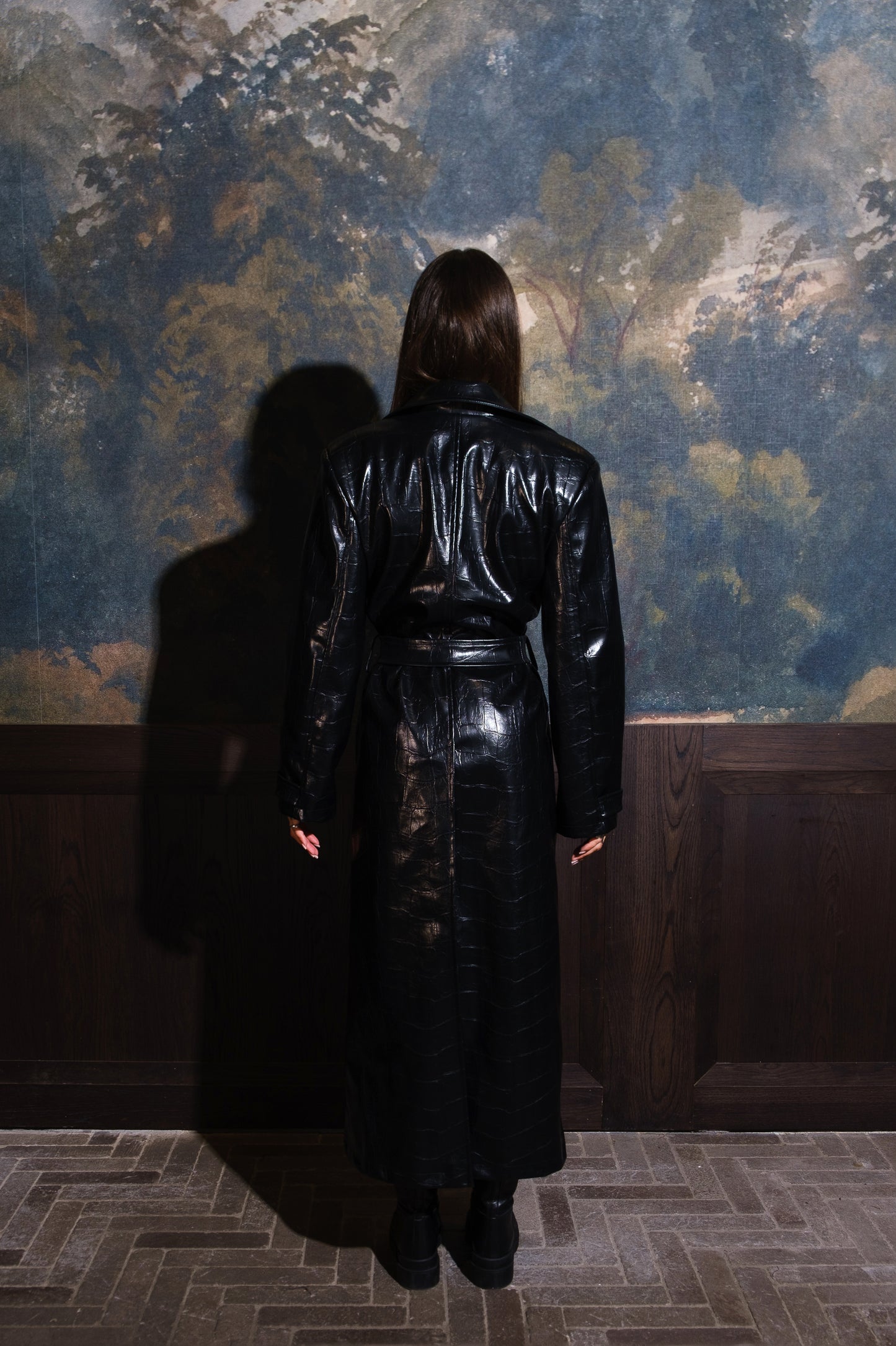 CROCONOIR GABARDINE COAT