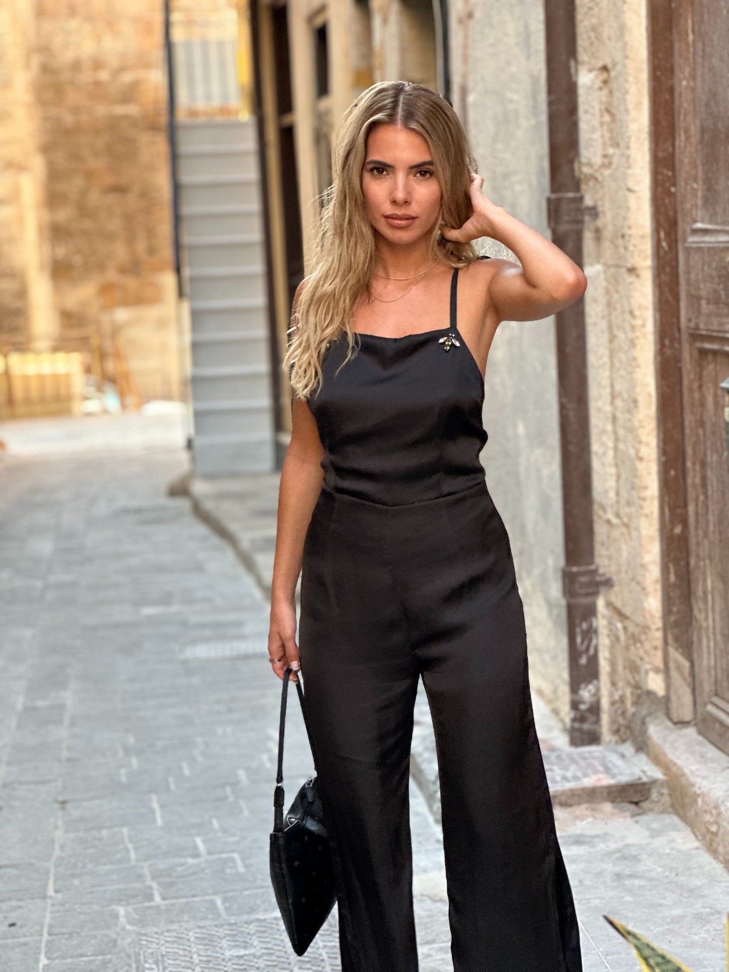 BLACK BEE JUMPSUIT