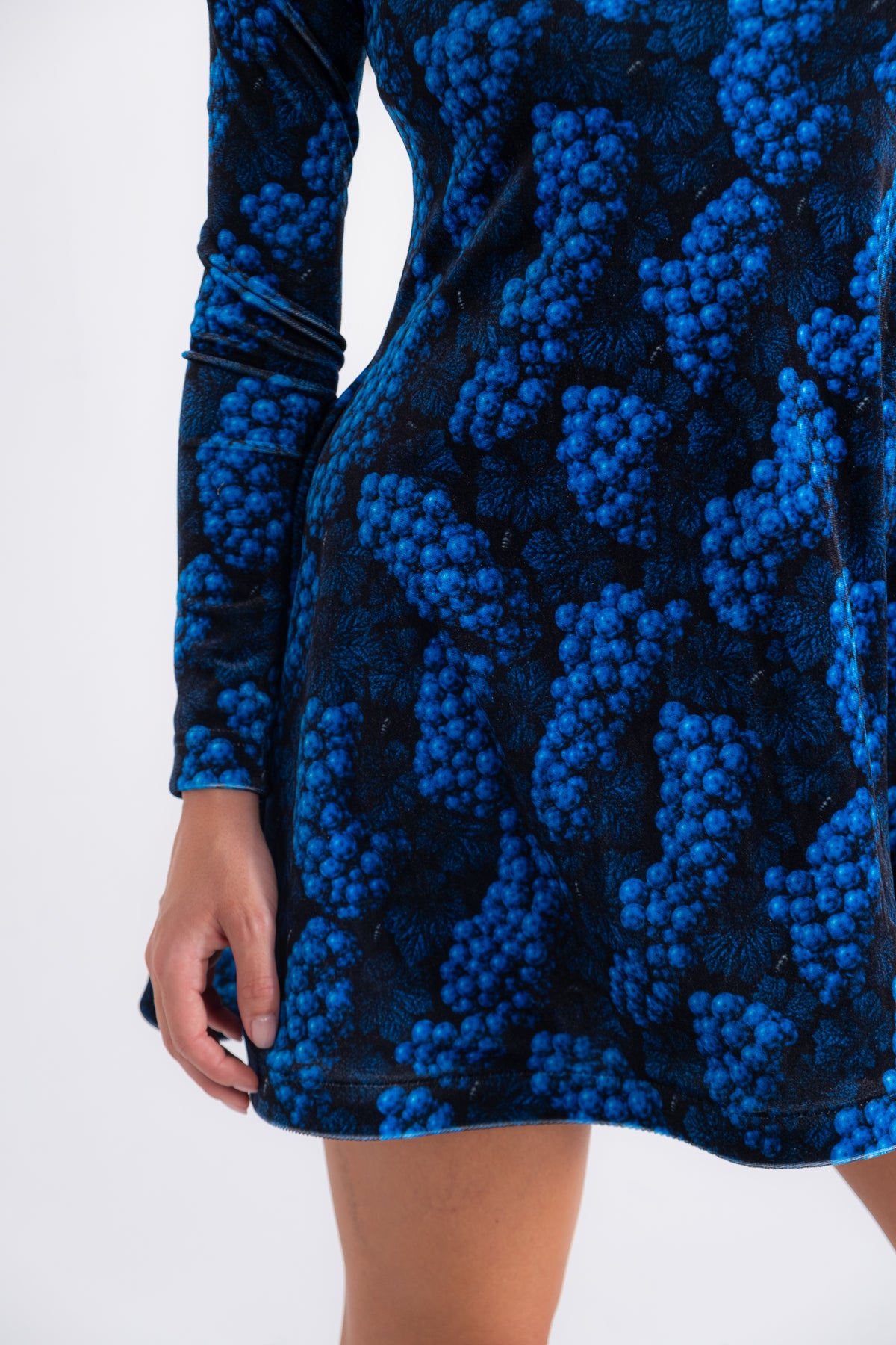 MALBEC VELVET DRESS