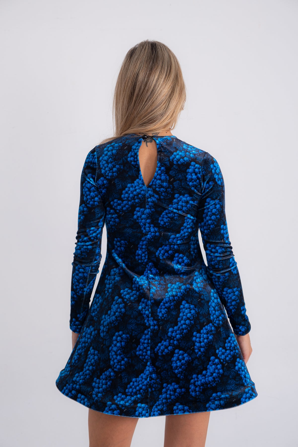MALBEC VELVET DRESS