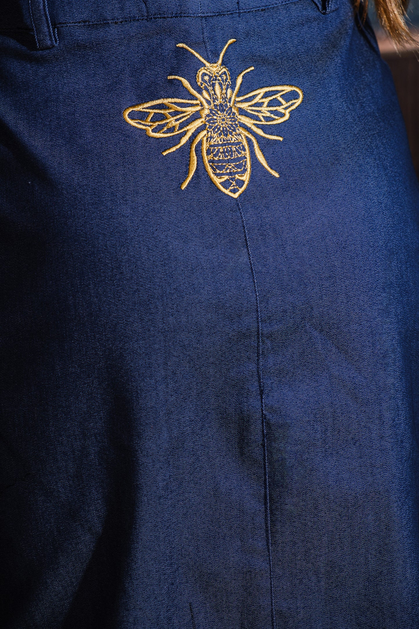 BLUE JEAN SKIRT