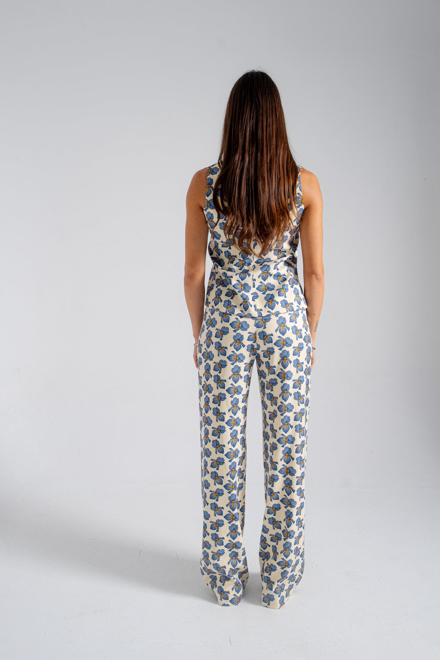 ORCHIDEA CUT-OUT PANTS