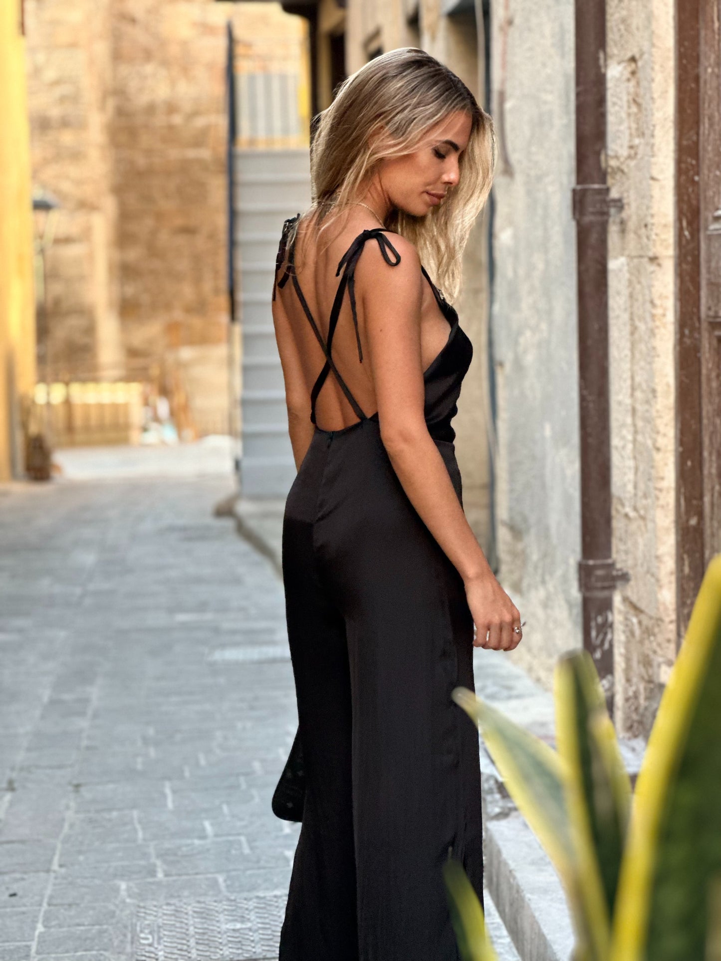 BLACK BEE JUMPSUIT