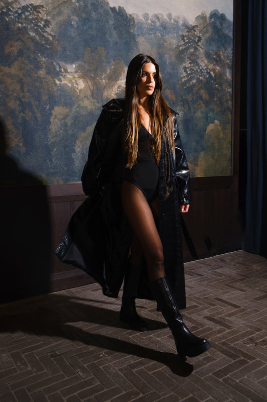 CROCONOIR GABARDINE COAT