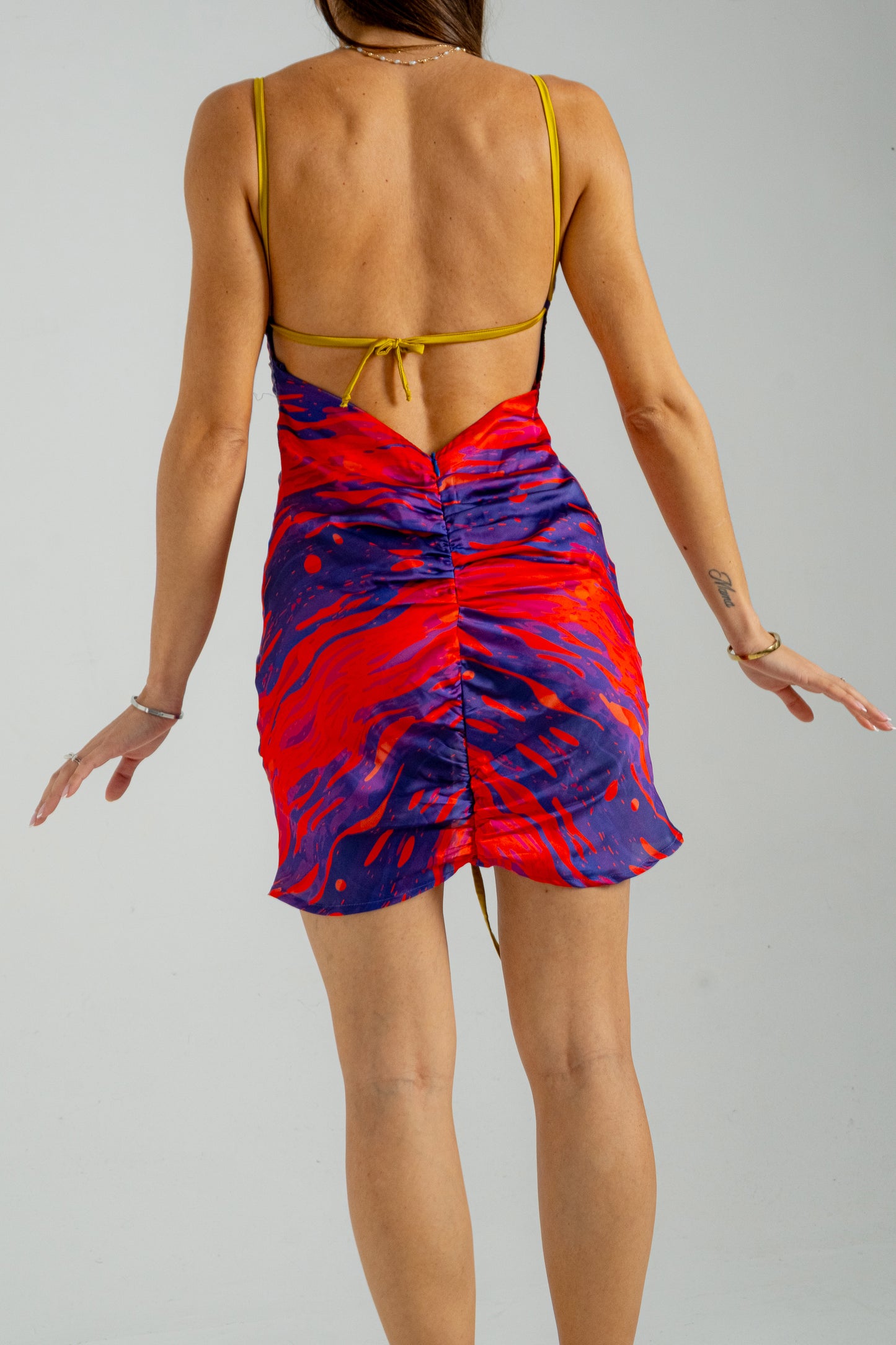 ILIOVASILEMA SHORT DRESS